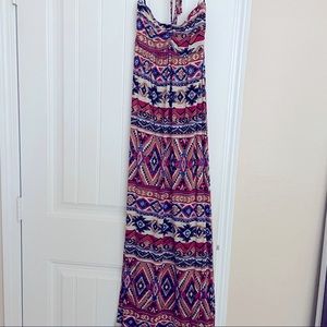 Patterned Maxi Dress